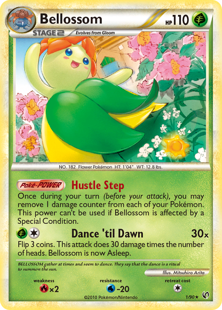 Bellossom (1/90) [HeartGold & SoulSilver: Undaunted] | Rock City Comics