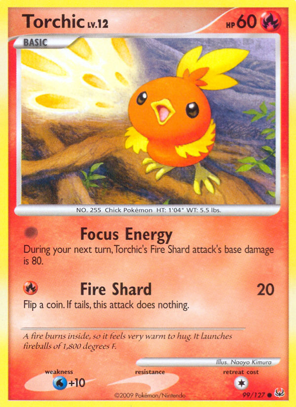 Torchic (99/127) [Platinum: Base Set] | Rock City Comics