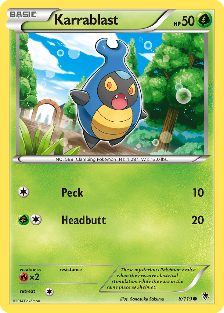 Karrablast (8/119) [XY: Phantom Forces] | Rock City Comics