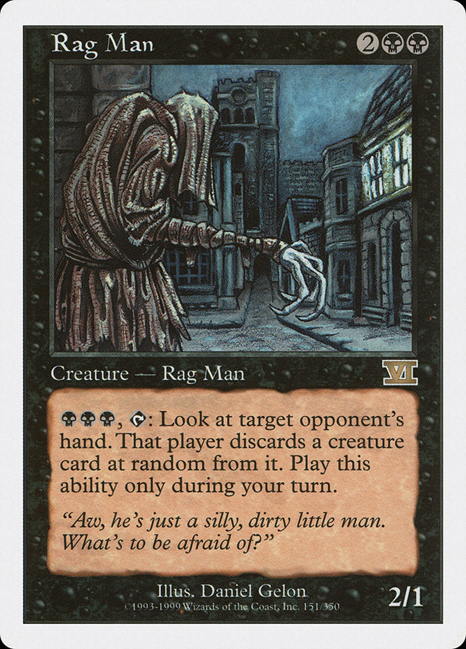 Rag Man [Classic Sixth Edition] | Rock City Comics