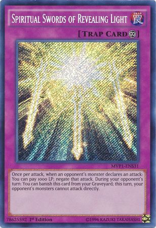 Spiritual Swords of Revealing Light [MVP1-ENS31] Secret Rare | Rock City Comics