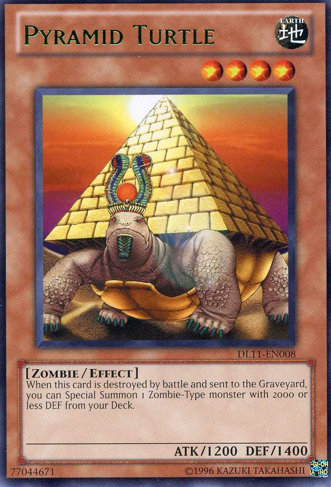 Pyramid Turtle (Green) [DL11-EN008] Rare | Rock City Comics