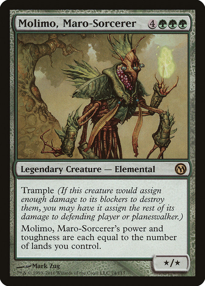 Molimo, Maro-Sorcerer [Duels of the Planeswalkers] | Rock City Comics