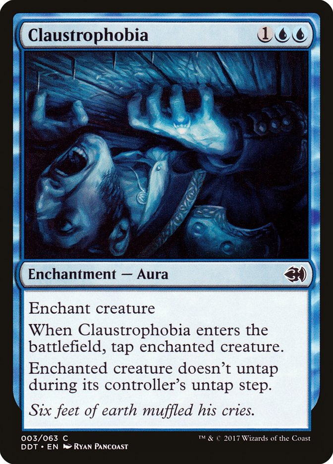 Claustrophobia [Duel Decks: Merfolk vs. Goblins] | Rock City Comics