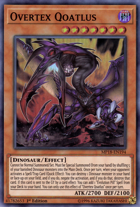 Overtex Qoatlus [MP18-EN194] Super Rare | Rock City Comics
