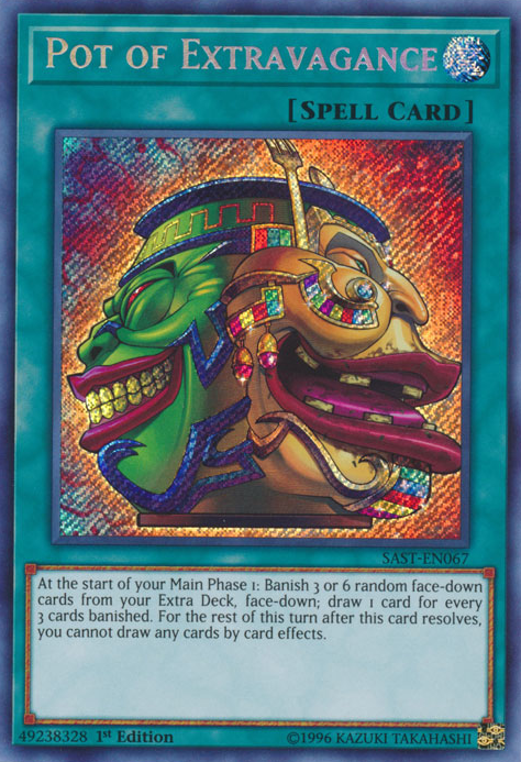 Pot of Extravagance [SAST-EN067] Secret Rare | Rock City Comics