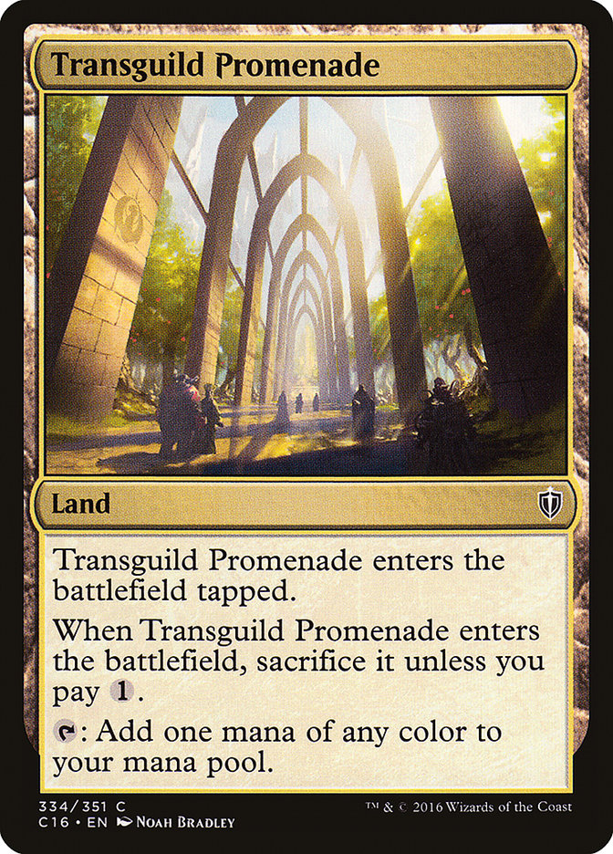 Transguild Promenade [Commander 2016] | Rock City Comics