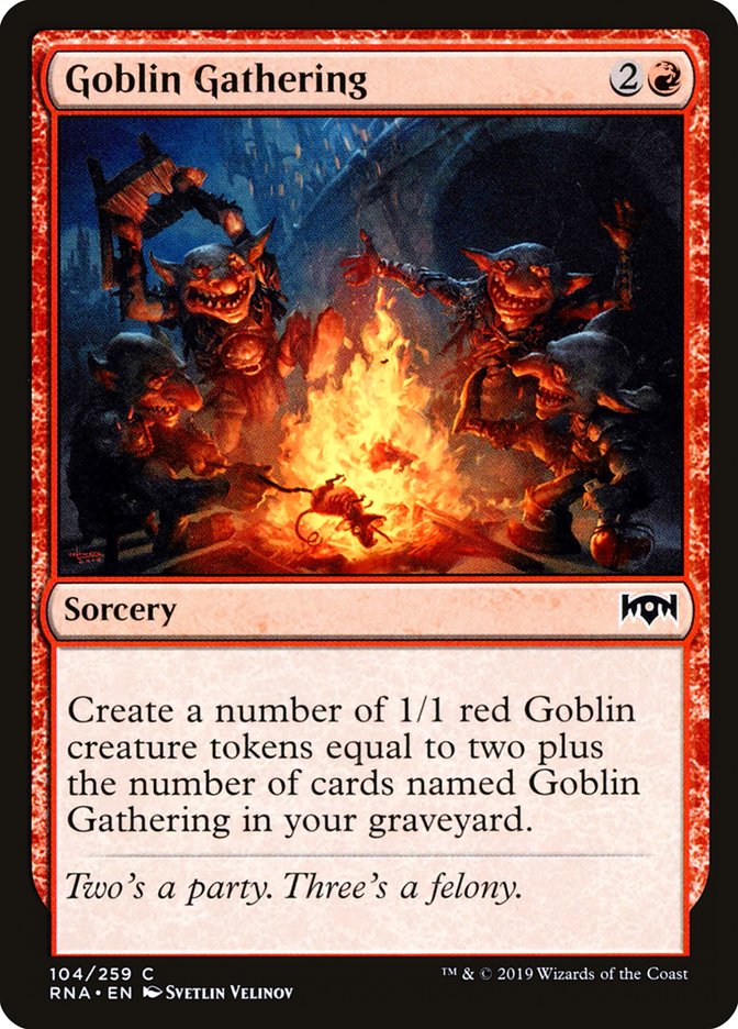 Goblin Gathering [Ravnica Allegiance] | Rock City Comics