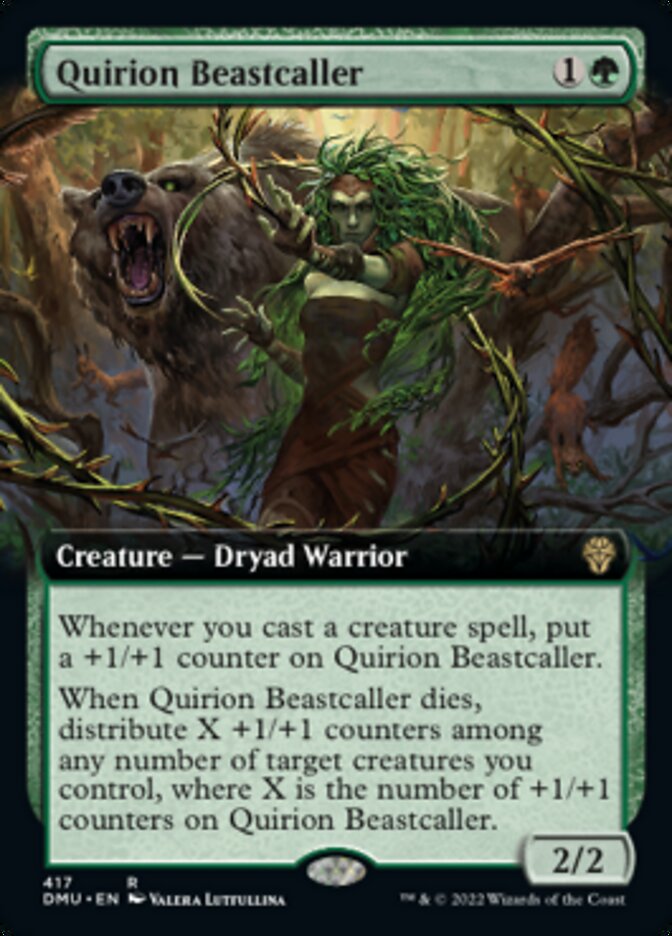 Quirion Beastcaller (Extended Art) [Dominaria United] | Rock City Comics