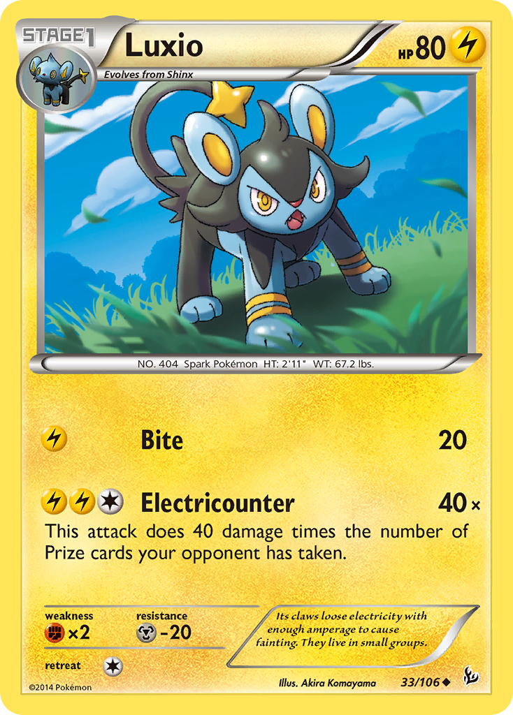 Luxio (33/106) [XY: Flashfire] | Rock City Comics