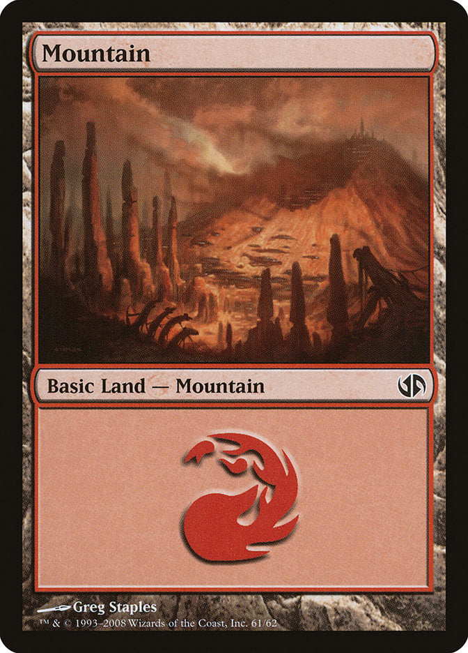 Mountain (61) [Duel Decks: Jace vs. Chandra] | Rock City Comics