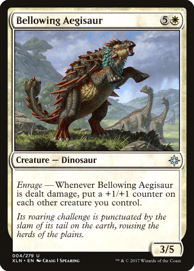 Bellowing Aegisaur [Ixalan] | Rock City Comics