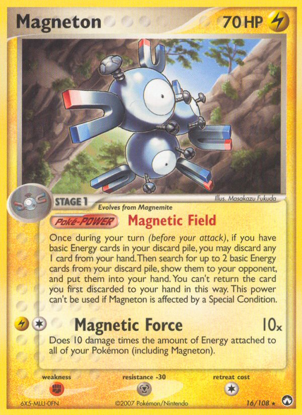 Magneton (16/108) [EX: Power Keepers] | Rock City Comics