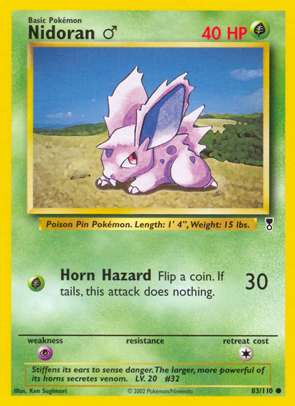 Nidoran (83/110) (Male) [Legendary Collection] | Rock City Comics