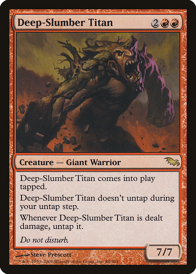 Deep-Slumber Titan [Shadowmoor] | Rock City Comics