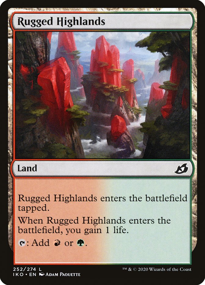 Rugged Highlands [Ikoria: Lair of Behemoths] | Rock City Comics