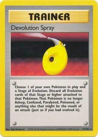 Devolution Spray (72/102) [Base Set Unlimited] | Rock City Comics