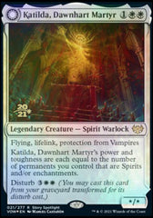 Katilda, Dawnhart Martyr // Katilda's Rising Dawn [Innistrad: Crimson Vow Prerelease Promos] | Rock City Comics