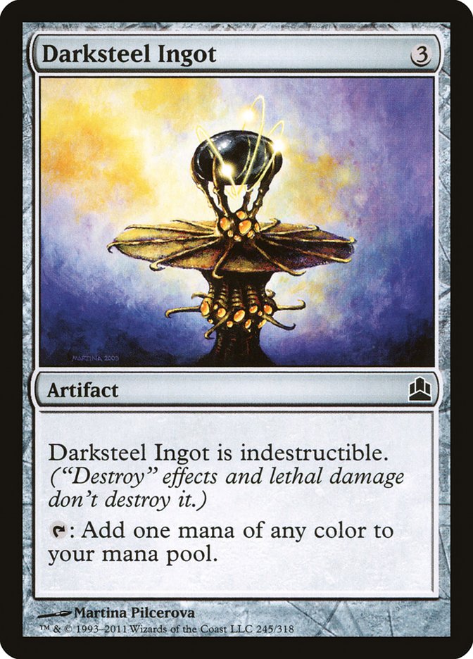 Darksteel Ingot [Commander 2011] | Rock City Comics