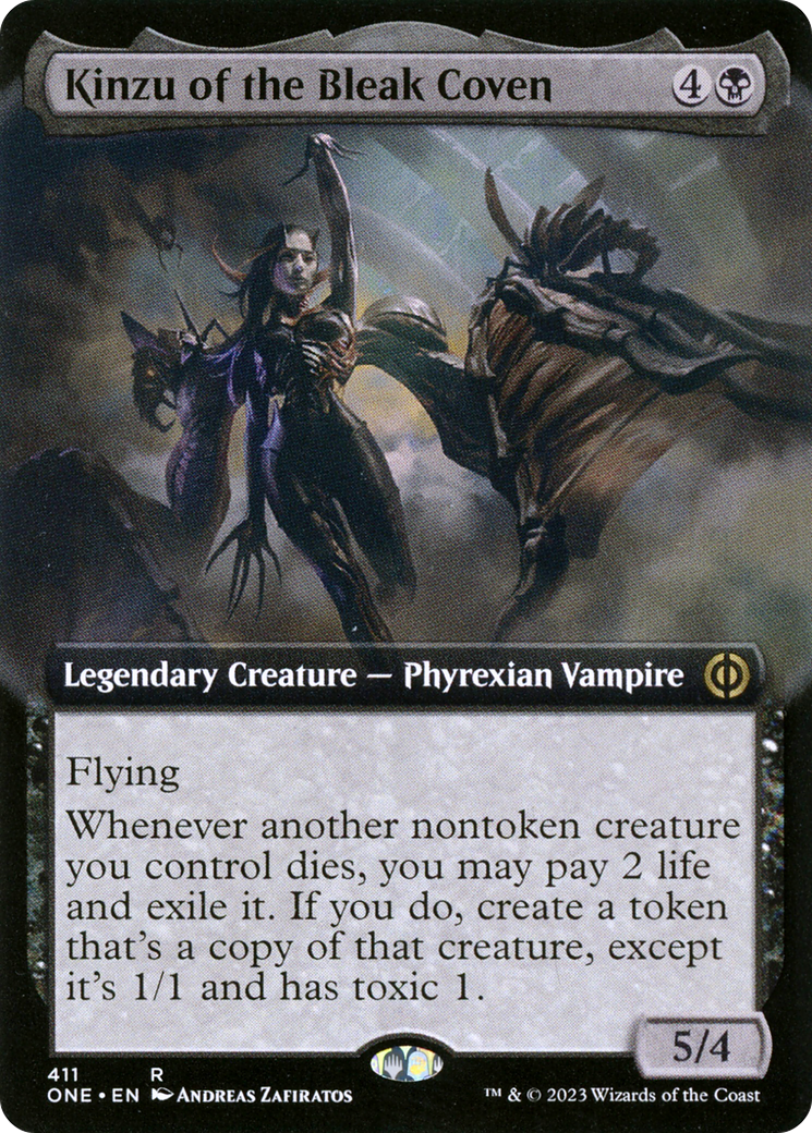 Kinzu of the Bleak Coven (Extended Art) [Phyrexia: All Will Be One] | Rock City Comics