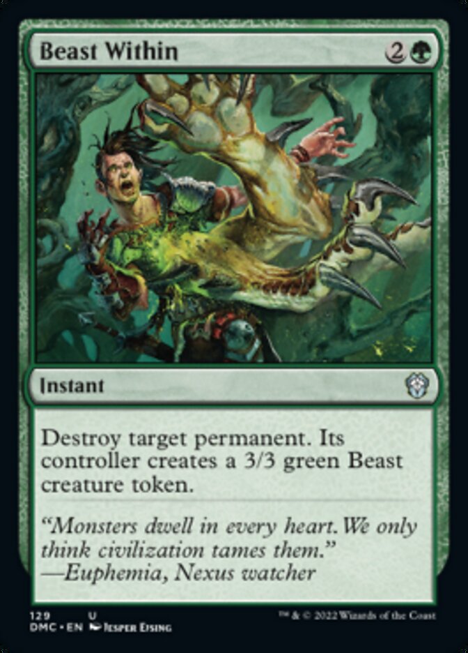 Beast Within [Dominaria United Commander] | Rock City Comics