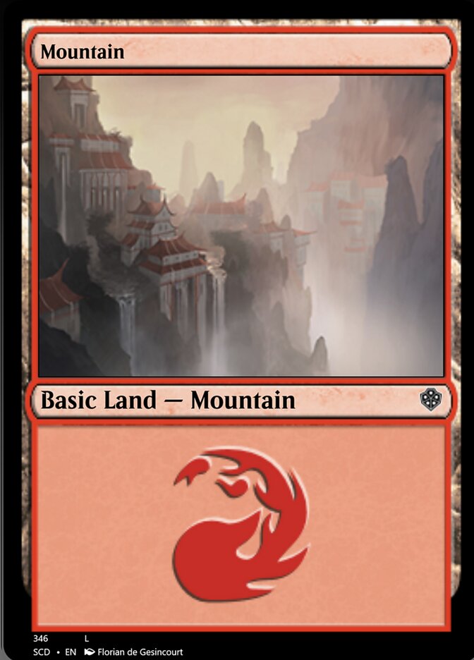 Mountain (346) [Starter Commander Decks] | Rock City Comics