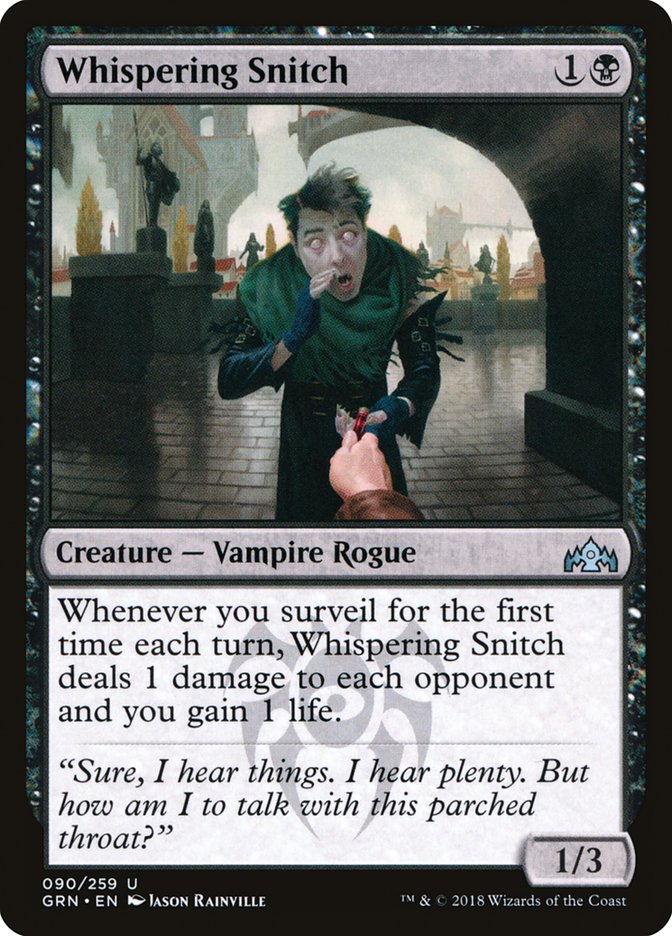 Whispering Snitch [Guilds of Ravnica] | Rock City Comics