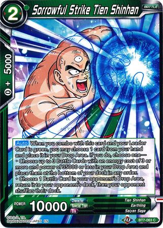 Sorrowful Strike Tien Shinhan [BT7-063] | Rock City Comics