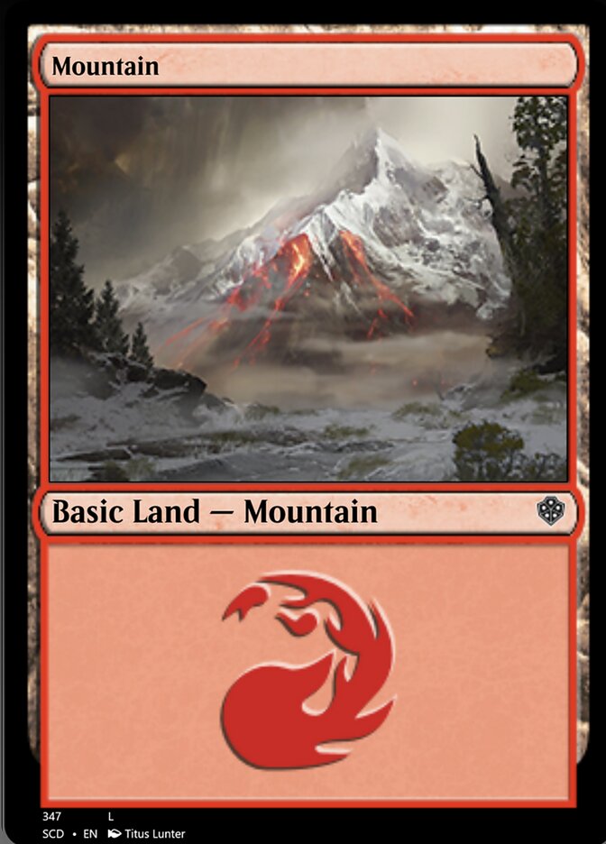 Mountain (347) [Starter Commander Decks] | Rock City Comics