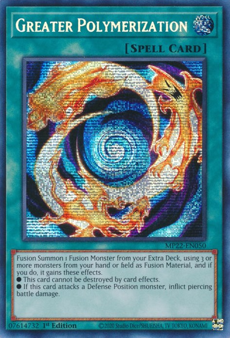 Greater Polymerization [MP22-EN050] Prismatic Secret Rare | Rock City Comics