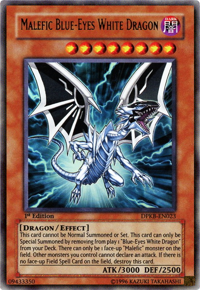 Malefic Blue-Eyes White Dragon [DPKB-EN023] Ultra Rare | Rock City Comics