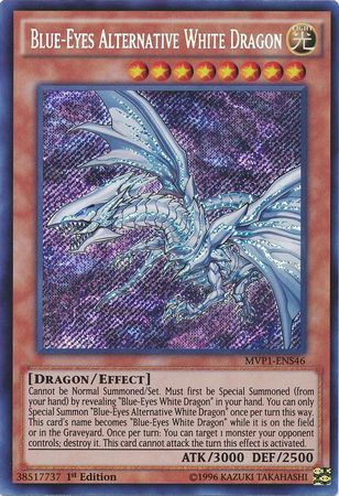 Blue-Eyes Alternative White Dragon [MVP1-ENS46] Secret Rare | Rock City Comics