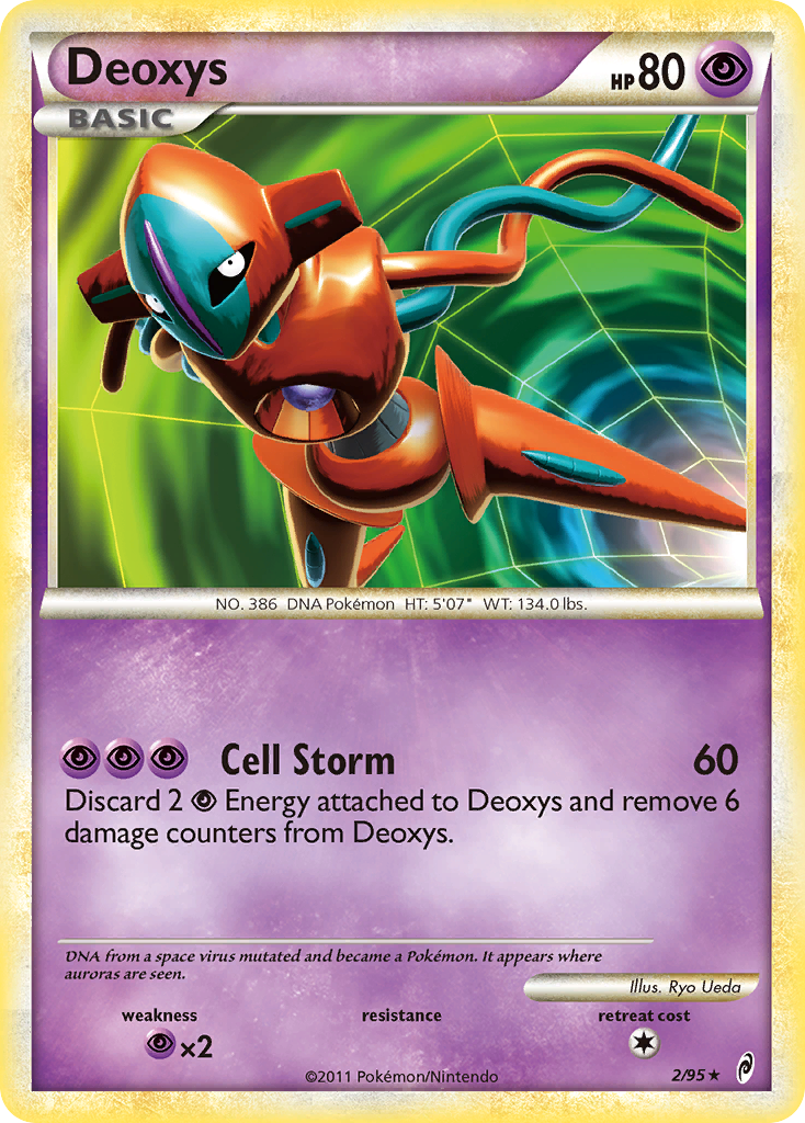 Deoxys (2/95) [HeartGold & SoulSilver: Call of Legends] | Rock City Comics