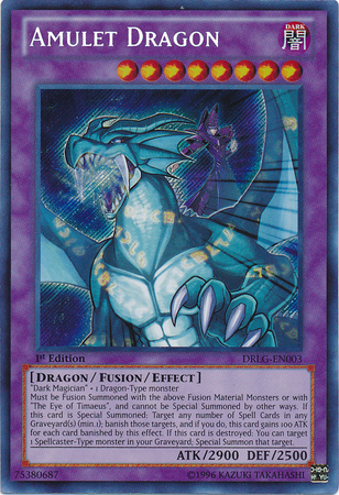 Amulet Dragon [DRLG-EN003] Secret Rare | Rock City Comics