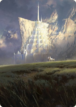 Minas Tirith Art Card [The Lord of the Rings: Tales of Middle-earth Art Series] | Rock City Comics