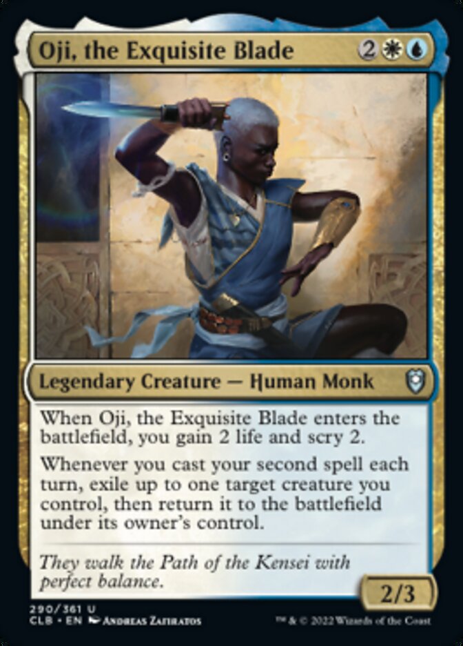 Oji, the Exquisite Blade [Commander Legends: Battle for Baldur's Gate] | Rock City Comics