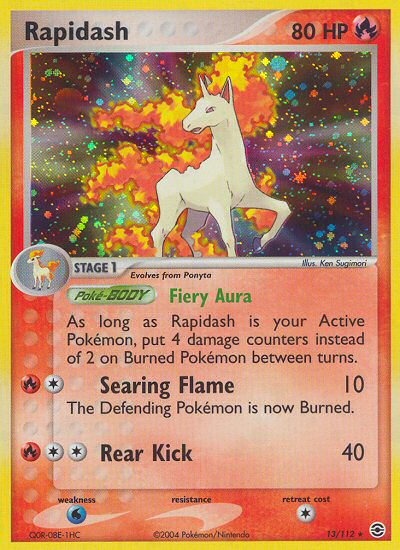 Rapidash (13/112) [EX: FireRed & LeafGreen] | Rock City Comics