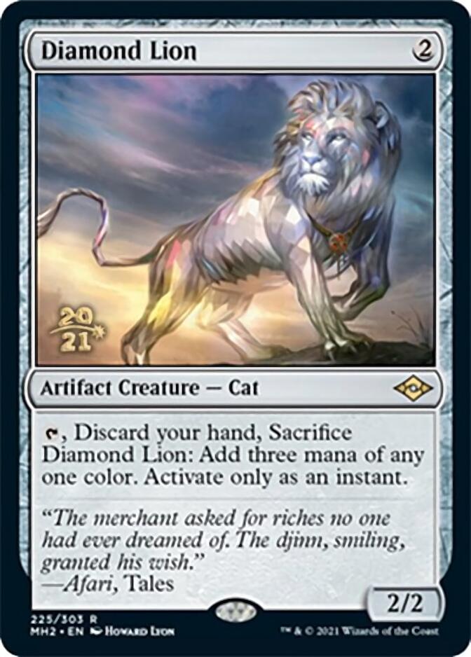 Diamond Lion [Modern Horizons 2 Prerelease Promos] | Rock City Comics