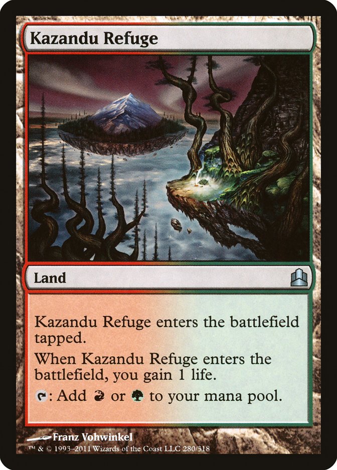 Kazandu Refuge [Commander 2011] | Rock City Comics