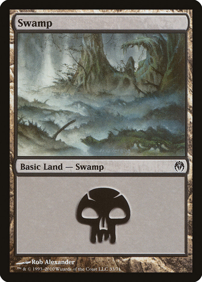 Swamp (33) [Duel Decks: Phyrexia vs. the Coalition] | Rock City Comics