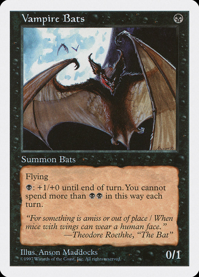 Vampire Bats [Fifth Edition] | Rock City Comics