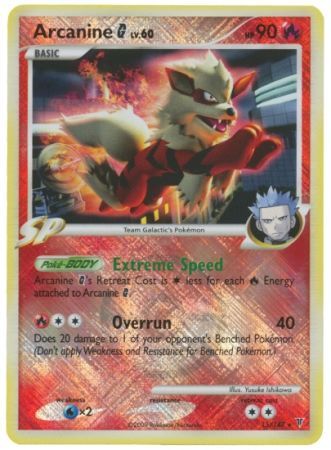 Arcanine G (15/147) (League Promo) [Platinum: Supreme Victors] | Rock City Comics