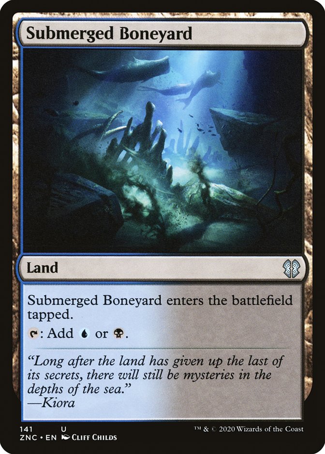 Submerged Boneyard [Zendikar Rising Commander] | Rock City Comics