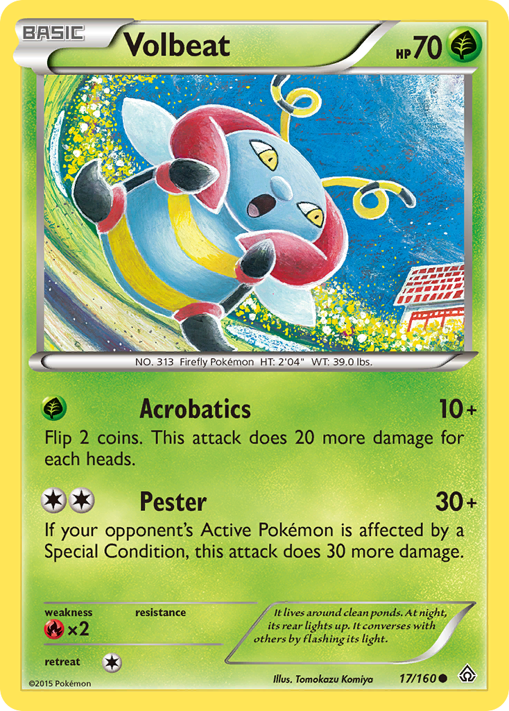 Volbeat (17/160) [XY: Primal Clash] | Rock City Comics