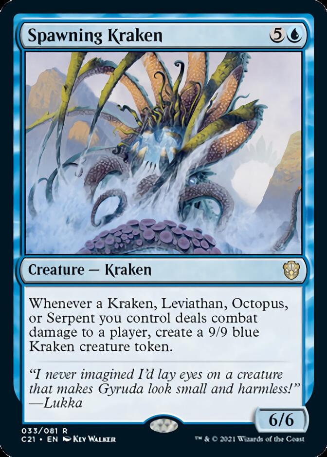 Spawning Kraken [Commander 2021] | Rock City Comics
