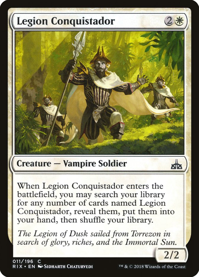 Legion Conquistador [Rivals of Ixalan] | Rock City Comics