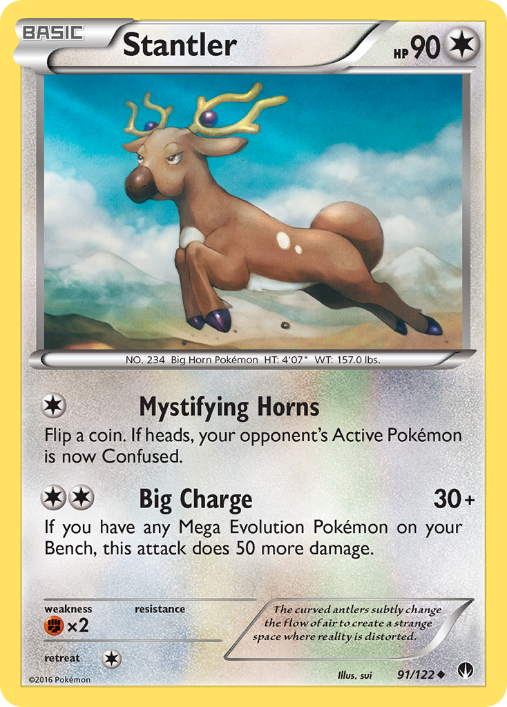 Stantler (91/122) [XY: BREAKpoint] | Rock City Comics