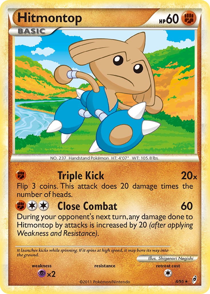 Hitmontop (8/95) (Theme Deck Exclusive) [HeartGold & SoulSilver: Call of Legends] | Rock City Comics