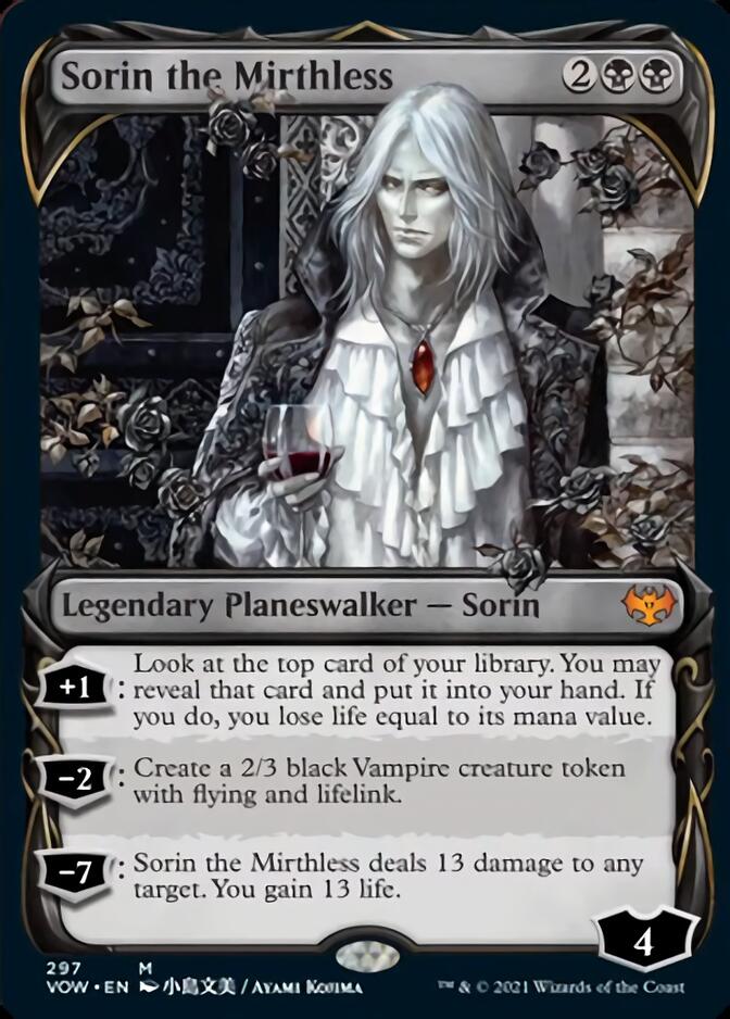 Sorin the Mirthless (Showcase Fang Frame) [Innistrad: Crimson Vow] | Rock City Comics