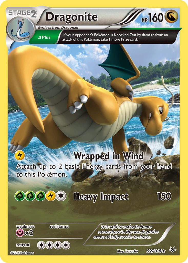 Dragonite (52/108) [XY: Roaring Skies] | Rock City Comics